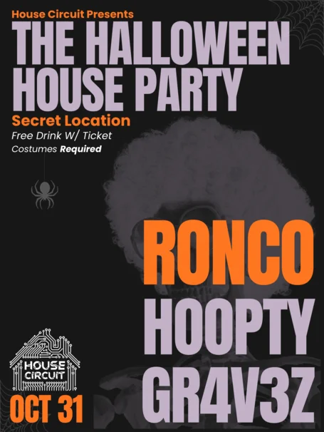HCE PRESENTS: Halloween House Party